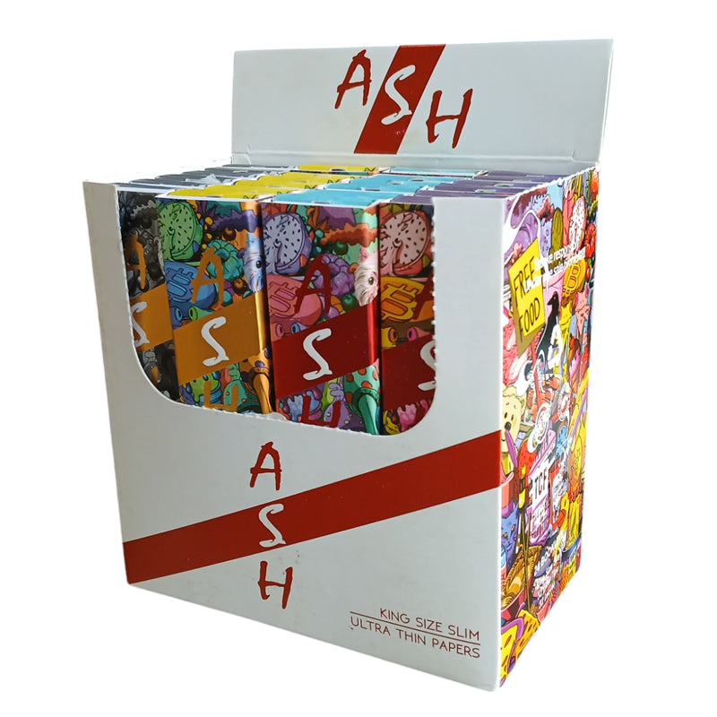 Ash 24 King Size Slim Ultra Thin Papers