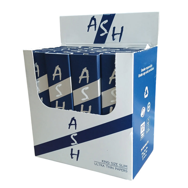 Ash 24 King Size Slim Ultra Thin Papers