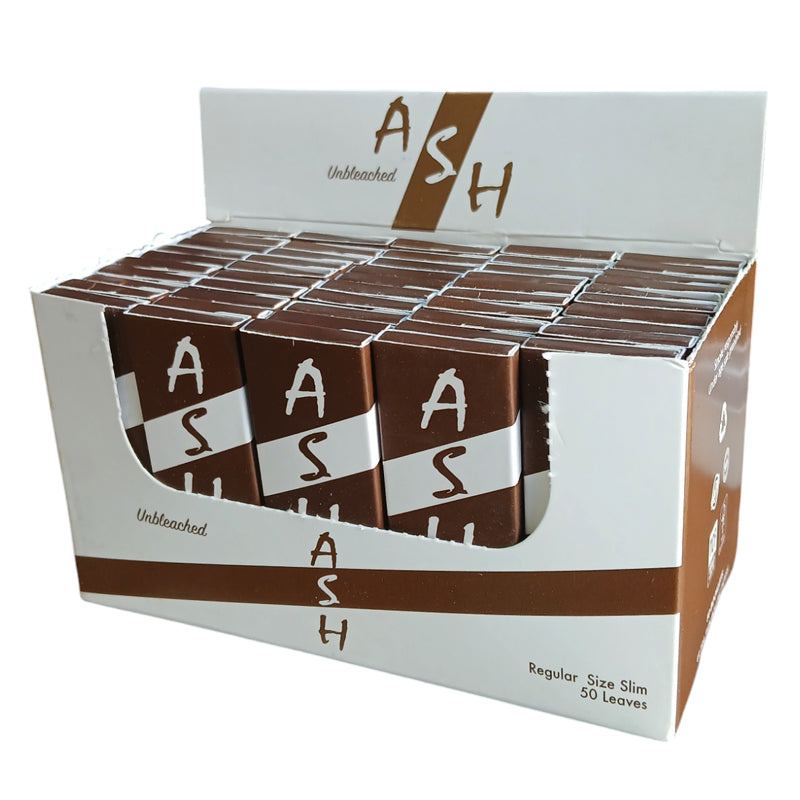 Ash 50 Unbleached Regular Size Slim
