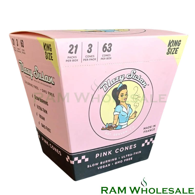 Blazy Susan Pink Cones