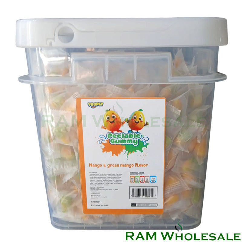 Yooply Peelable Gummy Mango & Green Mango Flavor 660 pcs