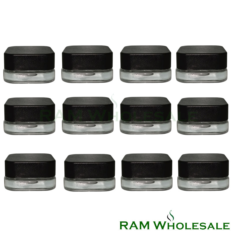 7ml Black Top Split Container 12pk