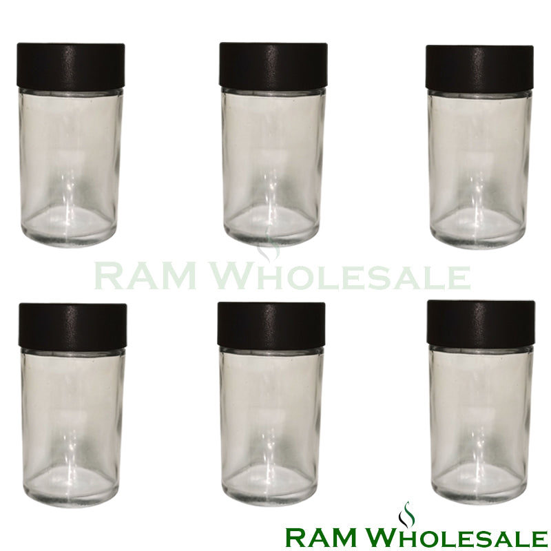 Glass Jar 6pk