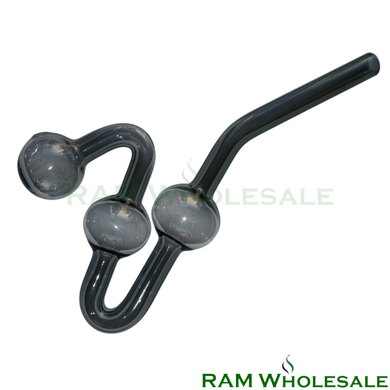 Clear Gray Waterdog Oil Pipe