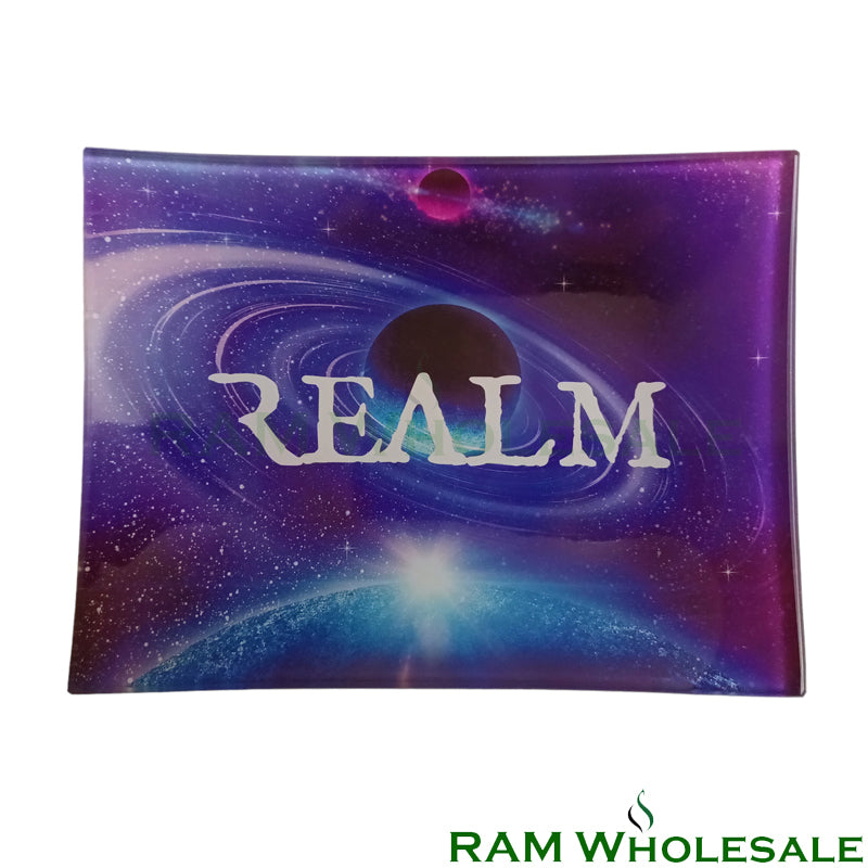 Glass Rolling Tray Realm