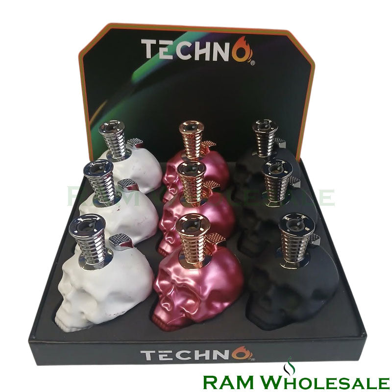 Techno Torch Skulls
