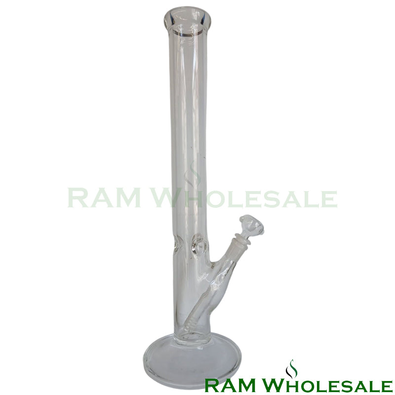 18" Clear Straight Shooters Waterpipe - WP18003