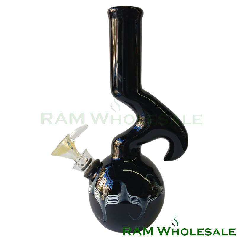 7" Black Waterpipe - WP7004