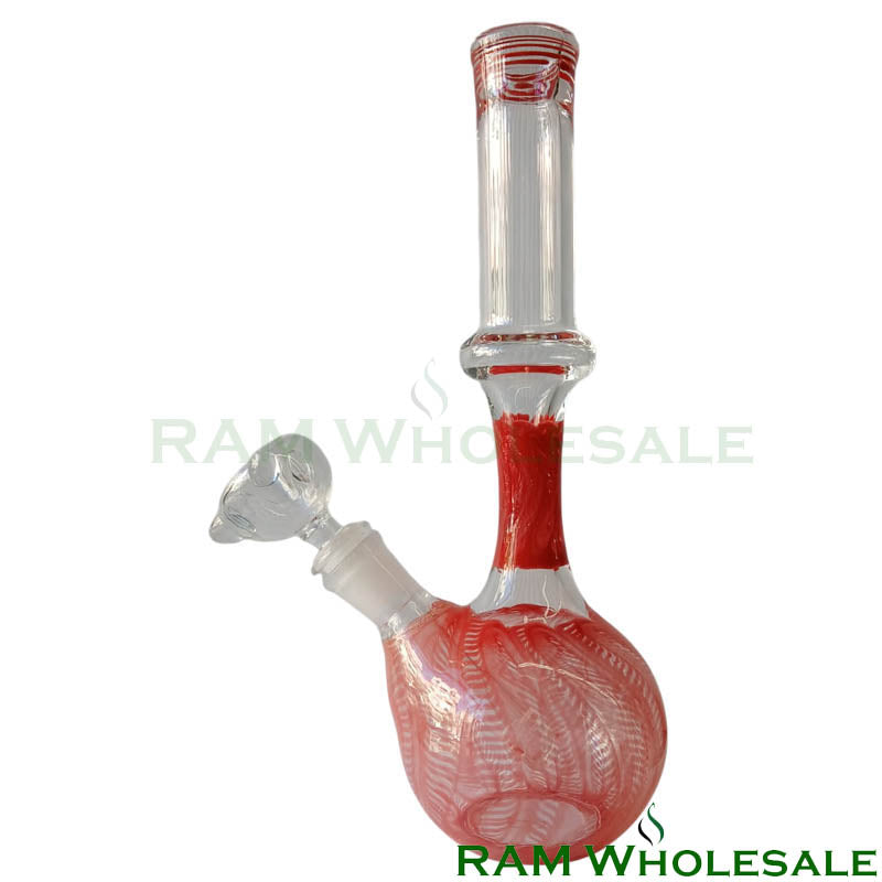 10" Red Waterpipe - WP10007