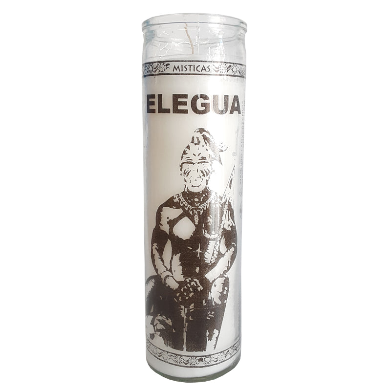 Orishas Candle - Elegua White