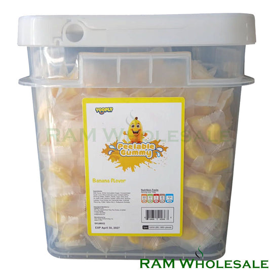 Yooply Peelable Gummy Banana Flavor 600 pcs