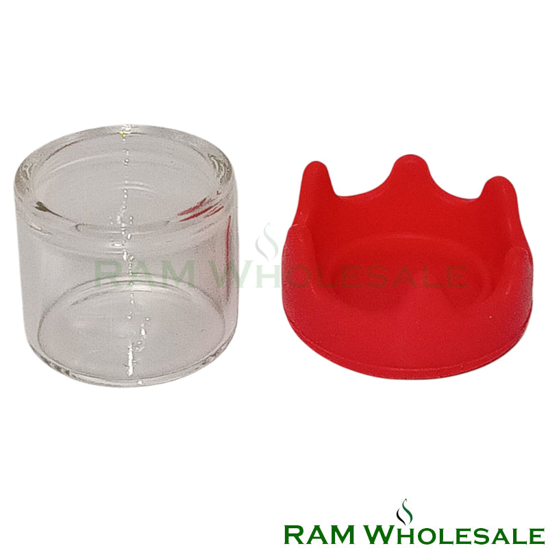 Silicone SG Glass Containers 100pc