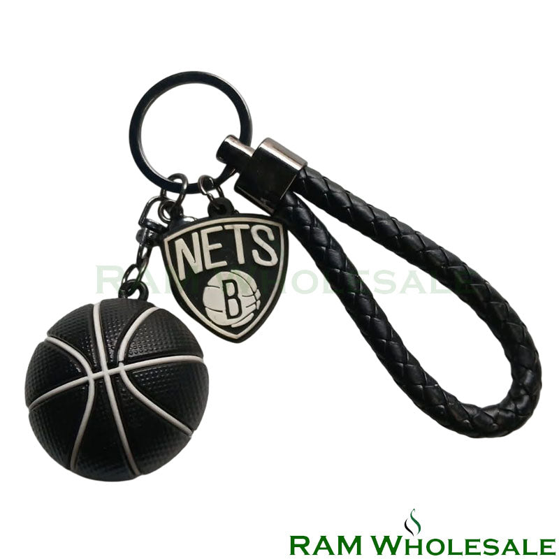 Nets Basketball Keychain 12pcs