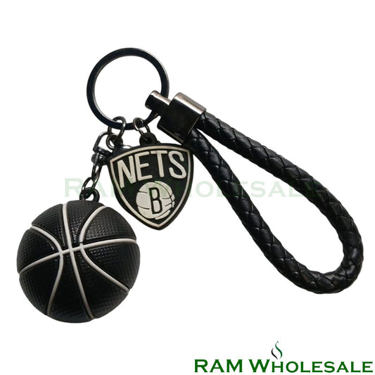 Nets Basketball Keychain 12pcs