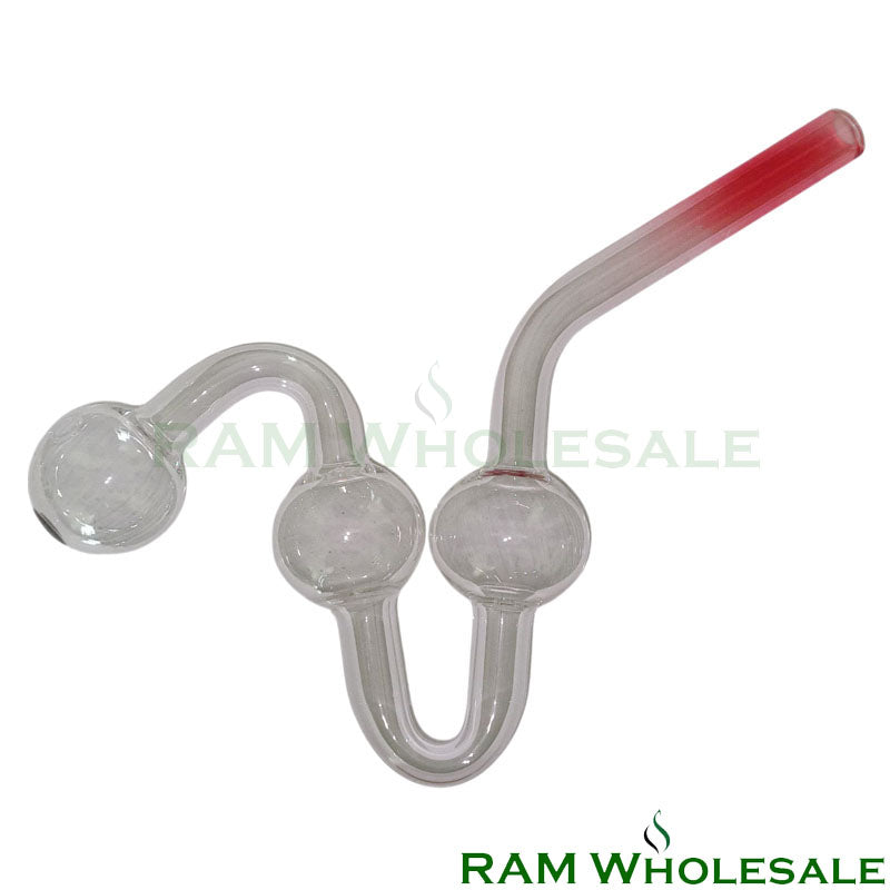 Red & Clear Water Dog Oil Pipe