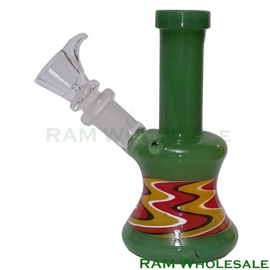 4.5" Small Teal Color Waterpipe