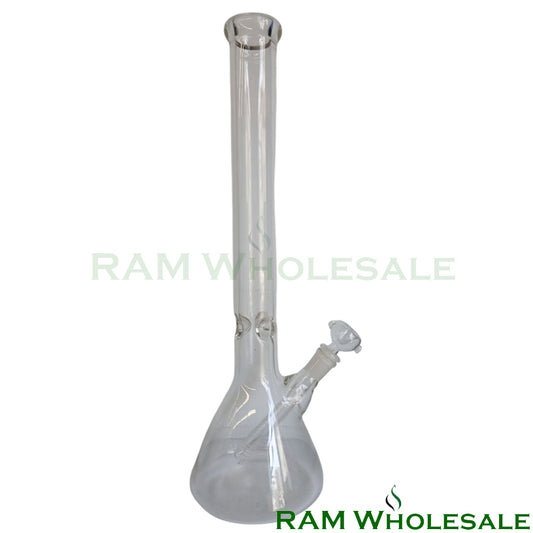 18" Clear Beaker Waterpipe