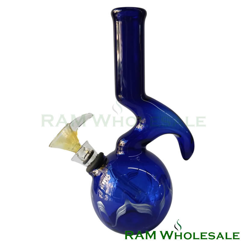 7" Blue Waterpipe - WP7005