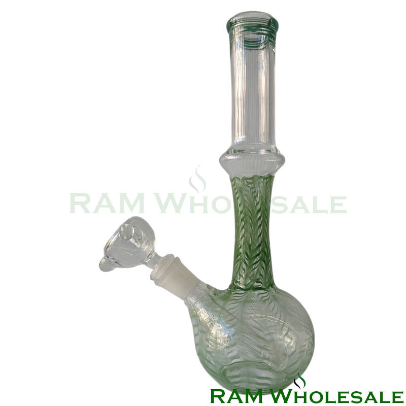 10" Green Waterpipe - WP10006