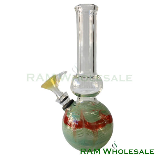 7" Teal Waterpipe - WP7017