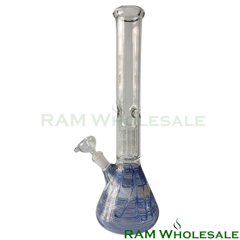 16" Blue Waterpipe - WP16002