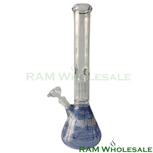 16" Blue Waterpipe - WP16002
