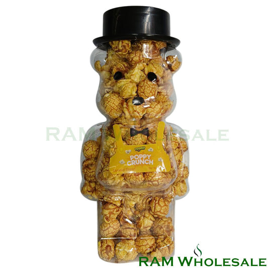 Yooply Poppy Crunch Popcorn Caramel Flavor (Bear Container)