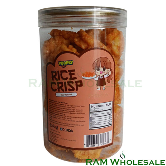 Yooply Rice Crisp Beef Flavor