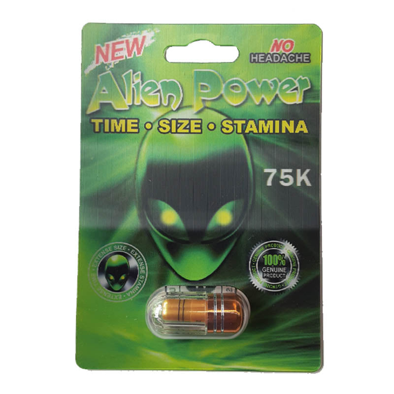 Alien Power 75k Single Pill 24pk per box