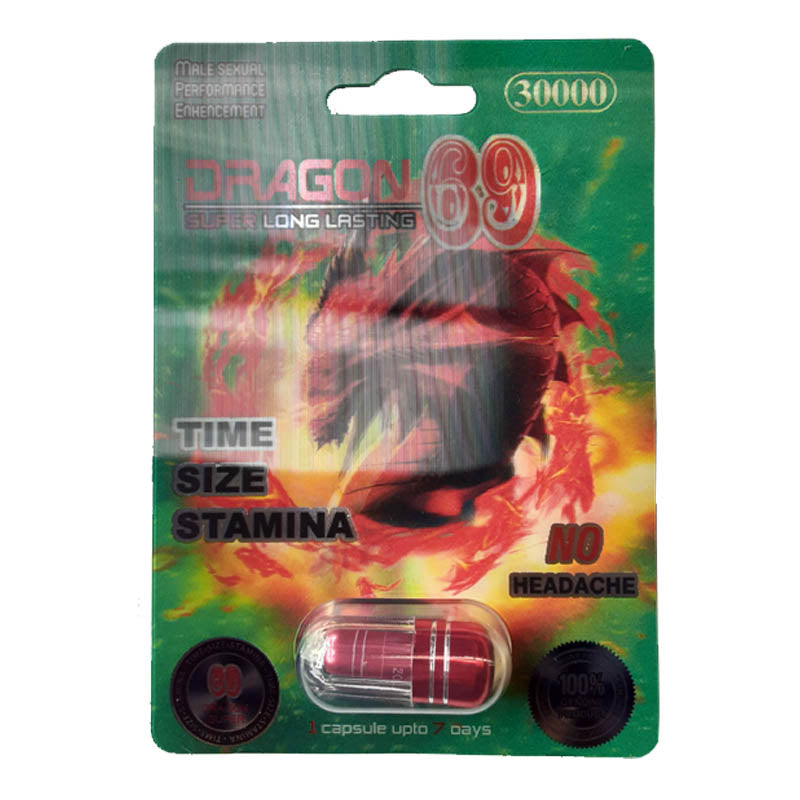 Dragon 69 30k Single Pill 24pk per box