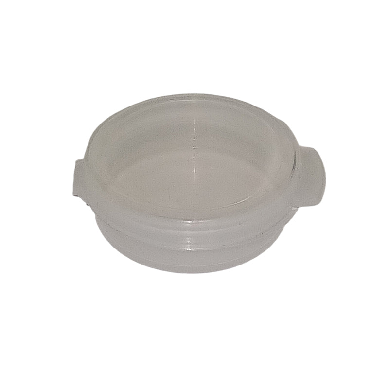 1-inch Round Plastic Container 100 pieces per bag