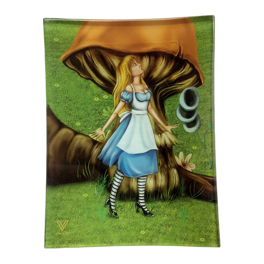 Glass Rolling Tray Alice