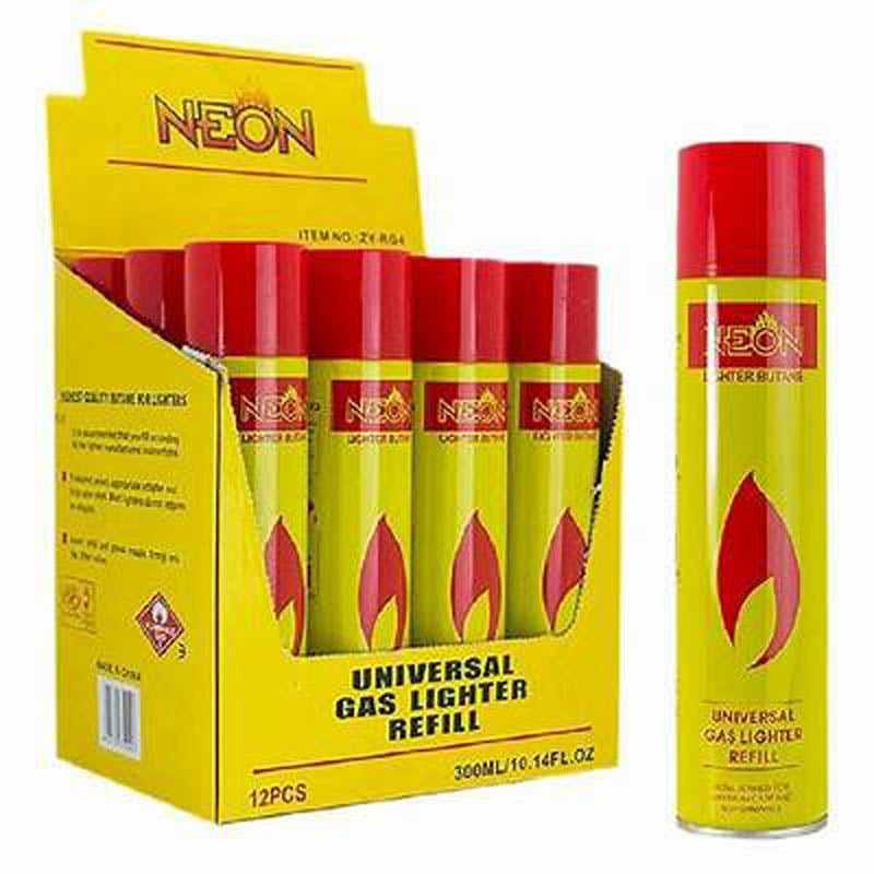 NEON Universal Gas Lighter Refill 12pcs