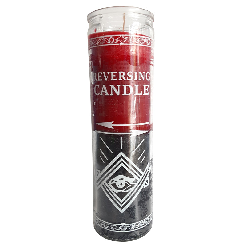 Prayer Candle - Reversing Candle Red & Black