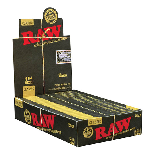 RAW 1 1/4 Classic Black