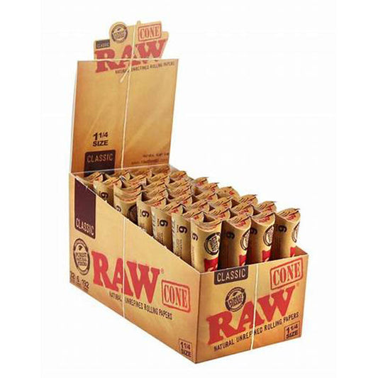 RAW Cones 1 1/4 32 pk 6pc each