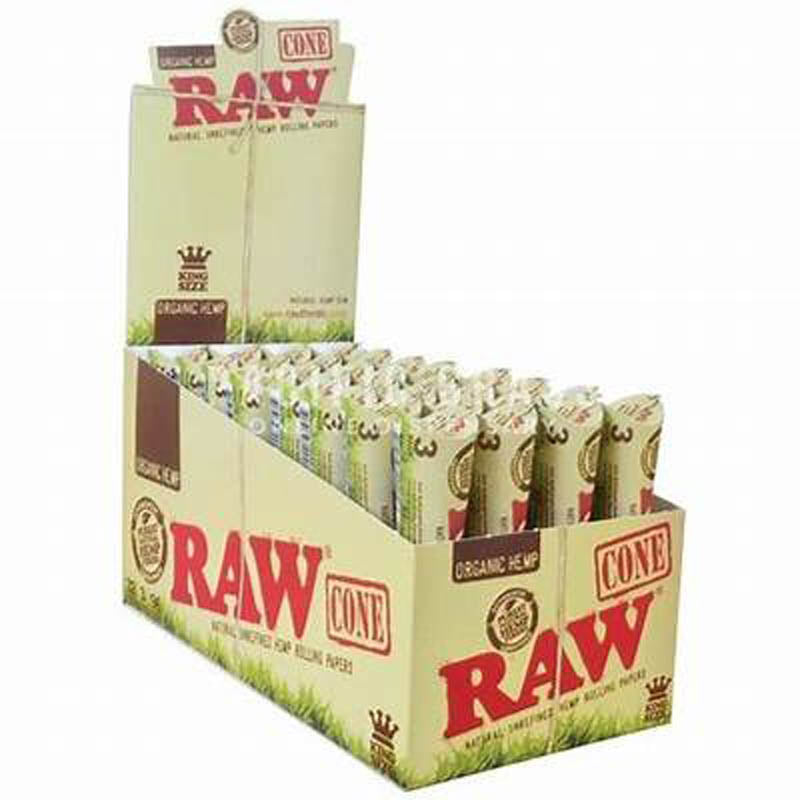 RAW Cones Kingsize Organic 32 pk 3pc each