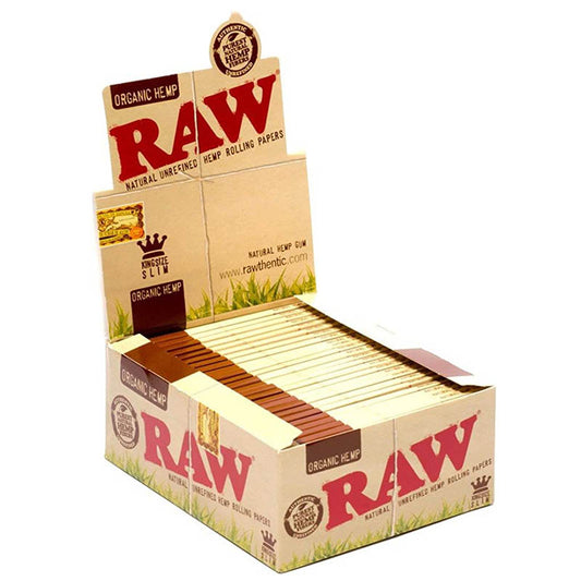 RAW Kingsize Slim Organic 50 pk