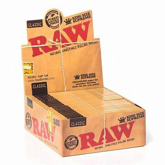 RAW Kingsize Supreme Classic 24 pk