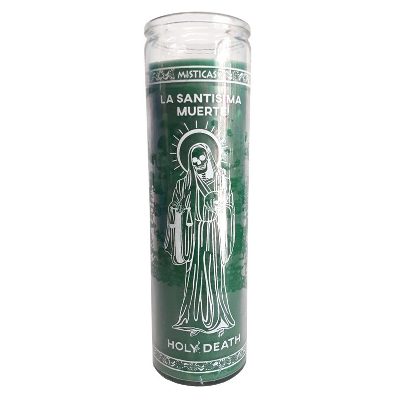 Santisima Muerte Candle - Green