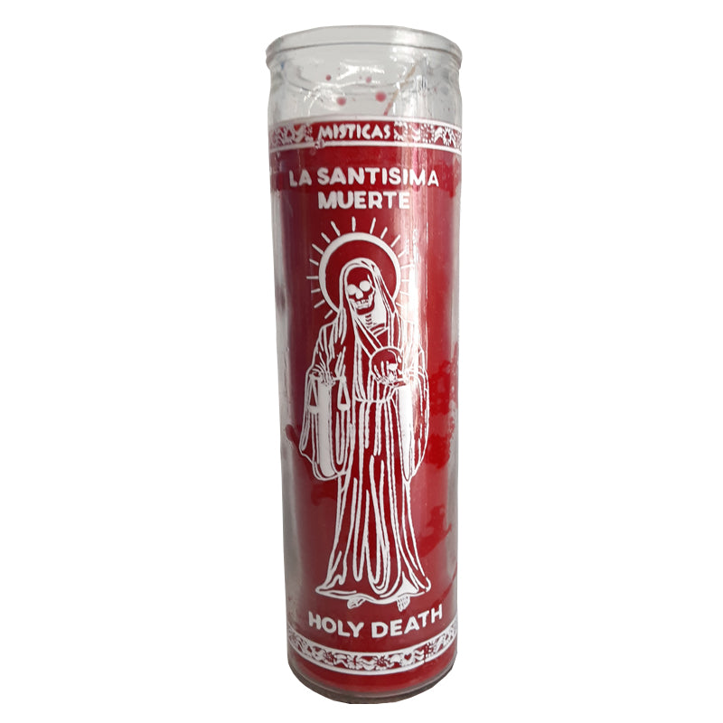 Santisima Muerte Candle - Red