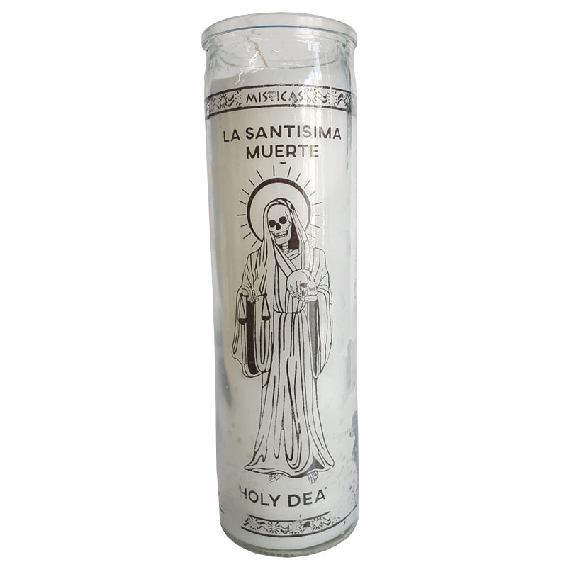 Santisima Muerte Candle - White